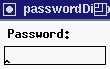 input password
